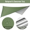 G4Free Large Camping Hammock with Mosquito Net and Rain Fly-