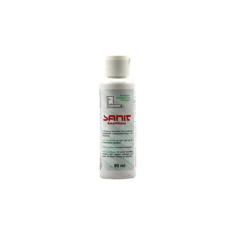 SANIT Enamel Gloss - 90 ml -Dose-Cleaning and Polishing Paste