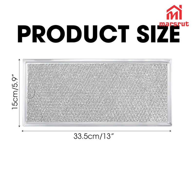 Microwave Filter Fits for KitchenAid Maytag Whirlpool Amana W10208631A KHMS2040BSS0
