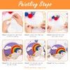 Hlison Needle Felting Kit Beginner, Rainbow Needle Felting Wool Kits