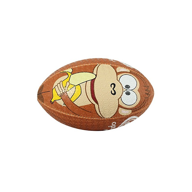 Optimum Men's Rugby Ball, Monkey, Size 4