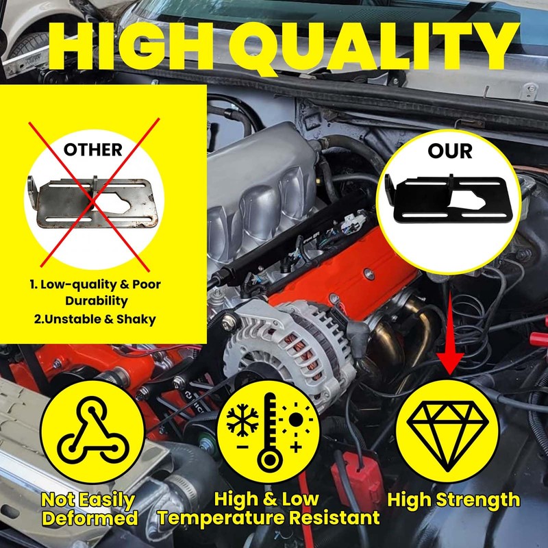 LS Swap Motor Mounts Compatible with 1973-1998 Square Body /