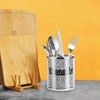sugarchef Crushed Diamond Small Kitchen Utensil Holder for Countertop Glass