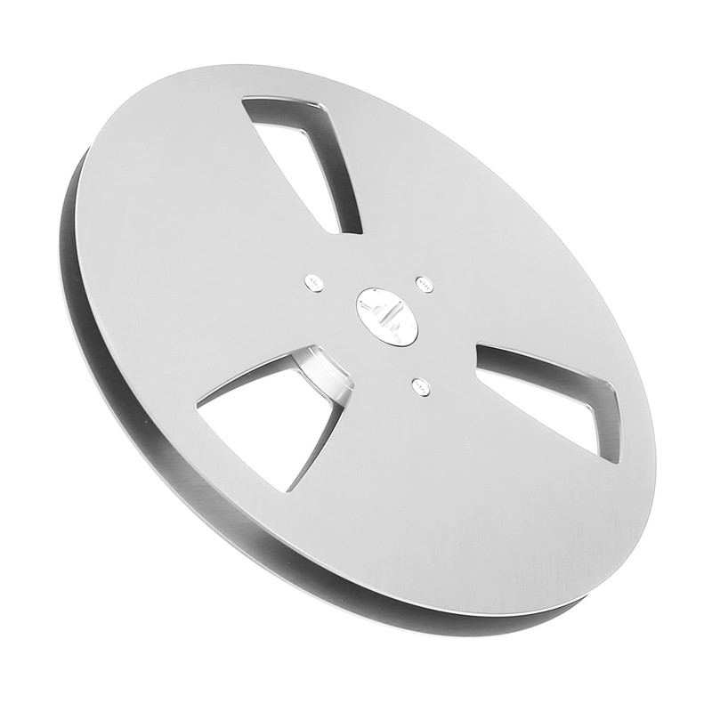 Empty Tape Spool, 7 Inch Open Spool, Audio Aluminium Rewind