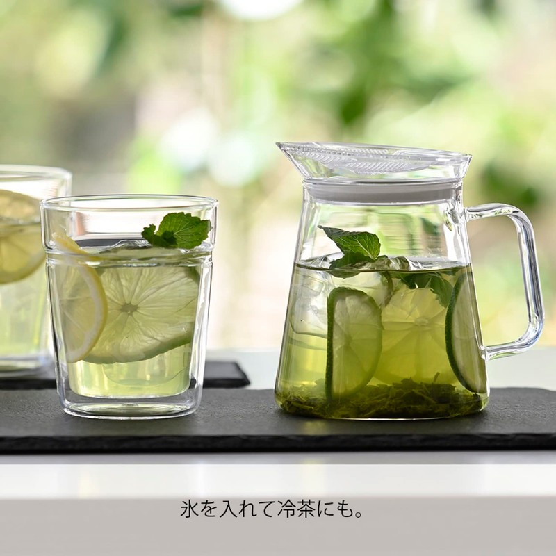HARIO (ハリオ) Clear Simple Teapot without Lid 700ml FNC-70-T