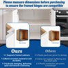 10Pack (5 Pairs) 1/2 inch Overlay Soft Close Door Hinges,TopDirect