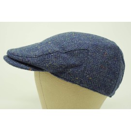 Borges & Scott The Galway - Irish Tweed Flat Cap - Nightsky HB - Medium (57-60cm)