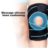Knee Brace with Side Stabilizers - Adjustable Compression Knee Stabilizer,Gel