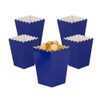 Navy blue Popcorn Boxes Mini Paper Popcorn Box for Party,Pack