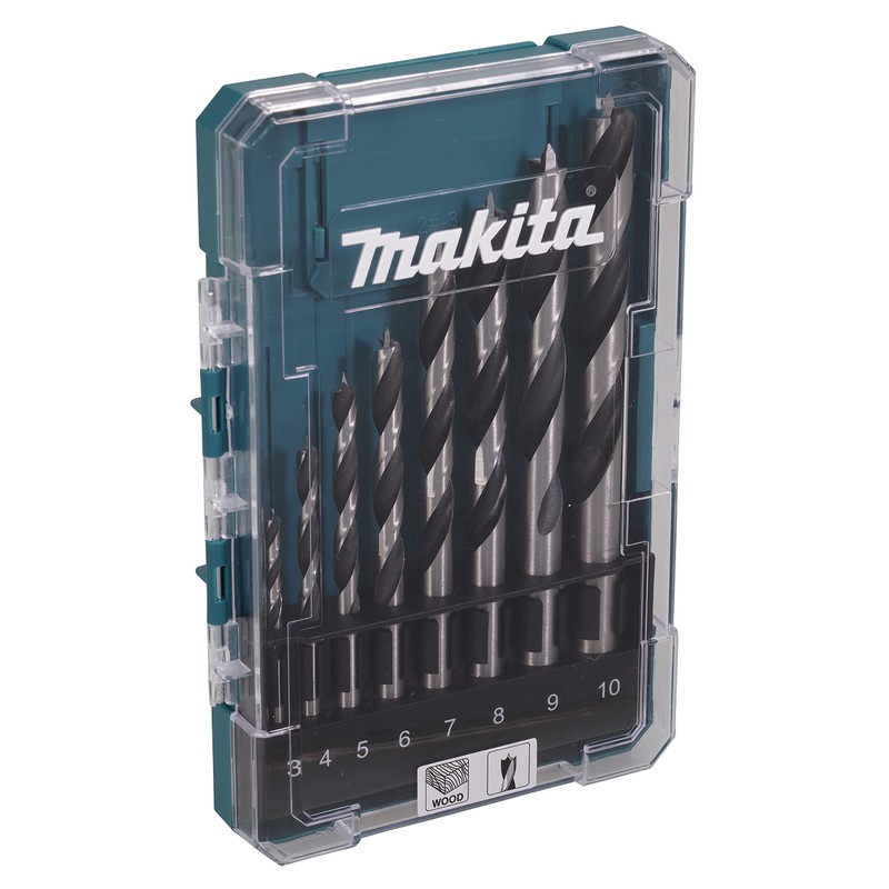 Makita D-77257 Wood Bit Set (8 Pieces)