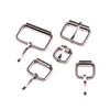 swpeet 50 PCS Bronze Assorted Multipurpose Metal Roller Buckles for