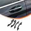 YNEI Gloss BLack Door Handle Upper Add-on Cover Fits Mercedes