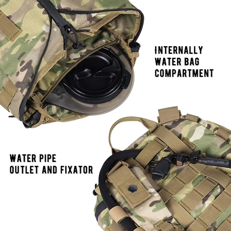 lonloke Tatical Helmet Backpack,Warrior Assault Systems Large Helmet Bag Cargo
