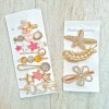 FairyBae 11kit Broche Pinza Pasador Cabello De Moda Perlas Floresh008