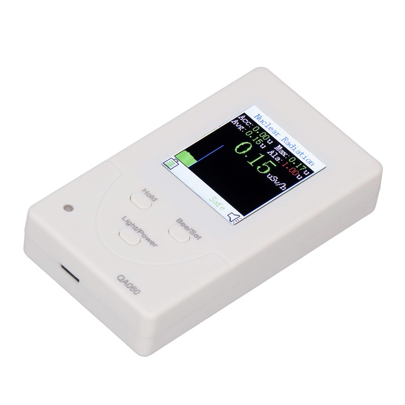 Handheld Nuclear Radiation Detector USB Charging Portable Radiation Dose Counter