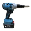 VOTOER Cordless Electric Rivet Gun Tool, 21V Electric Automatic Brushless