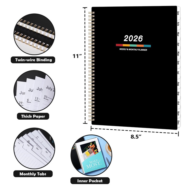Planner 2026 – Jan. 2026 - Dec. 2026, 2026 Planner