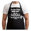 Bafiwu Funny BBQ Apron for Men, Cooking Apron Black, Gift