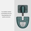 Floor Door Stopper Punch Free Windproof Ground Suction Function Quiet