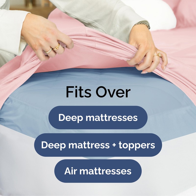 CGK Unlimited Extra Deep Queen Sheet Set - 6 Piece