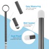 ANGCURE Lube Applicator, Easy-to-Use Lubrication Syringe with Comfortable Rounded Cap,