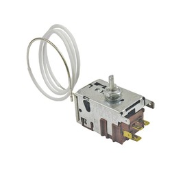 easyPART Compatible / Replacement for Electrolux 242502123/1 Thermostat Cooling Thermostat Fridge AEG 2425021231 Danfoss 077B5219 700 mm Capillary Tube 3 x 4.8 mm / 1 x 6.3 mm AMP Suitable for