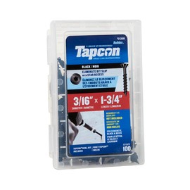 Tapcon Black Concrete Screw 3120B 3/16 x 1-3/4 Hex
