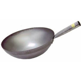 14" Hong Kong Style Steel Wok Sunrise Kitchen Supply