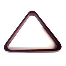 WOODEN MAHOGANY POOL TABLE TRIANGLE TO FIT AMERICAN 2 1/4" POOL BALLS (S196)**