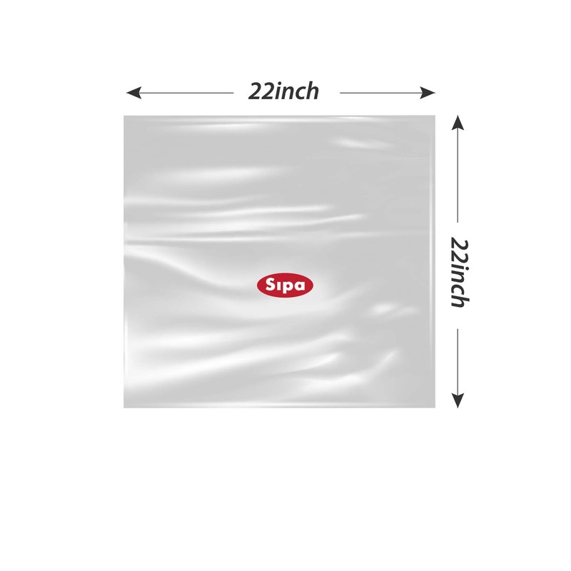 Sipa Multipurpose Oven Bags - 22" x 22" Baking Bags