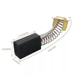 CarbonPro 2 Pack Carbon Brush 999-043 for Hitachi Power Tool Motor Part 999043 & 514003-43