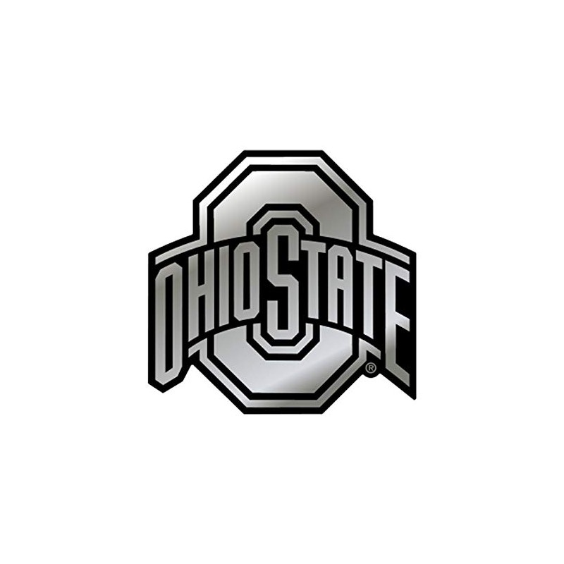 Ohio State Magnet (Silver O OHIO STATE MAGNET (3''6''), 6