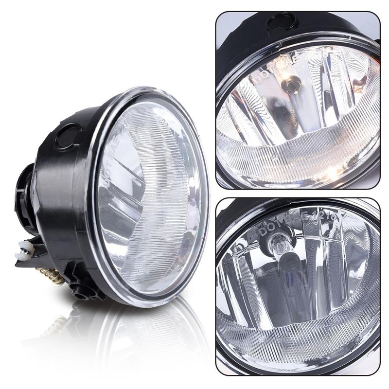 LQI Front Fog Lights Lamps Assembly Compatible with Ford F150