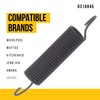 PartsBroz 8316845 Leveling Spring - Compatible With Whirlpool Kenmore KitchenAid
