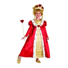 Rubies Costume Co R883898-M Girls Red Heart Princess Child Costume MEDIUM