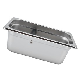 Caja Grande para Golpear café, Contenedor de Posos de café de Acero Inoxidable, Cubo para Residuos, Cubo de Basura (Caja de escoria (rectangular de acero inoxidable))