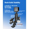 [New Version] Starlink Mini Mount (Easy-to-Tighten Heavy-Duty) Ladder Roof Rail