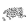 uxcell Socket Set Screws,50Pcs M4x3mm Metric - 304 Stainless Steel