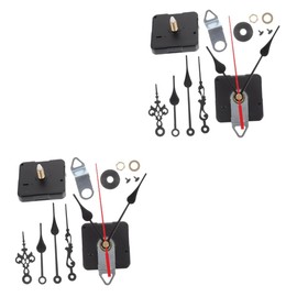 Gadpiparty 4 Sets Professional Clock Mechanism Kit DIY Clock Replacement Parts with Elegant Design for Home Accessory and Repair Projects