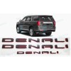 GMC 3pcs GMC 2021-2025 Yukon Yukon XL Black Red Door