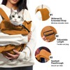 Amkune [Cozy Travel] Cat Carrier Pouch, Soft Sided Cat Sling