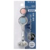 SANEI PR236F Circle Lever, One-Touch Operation, Includes 4 Adapters, Zinc