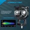SHENKENUO Led Electric Motobike Scooter Light Ultra Bright Waterproof Headlight