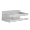 Stainless Steel Shower Rack Waterproof Anti Rust No Drilling Wall