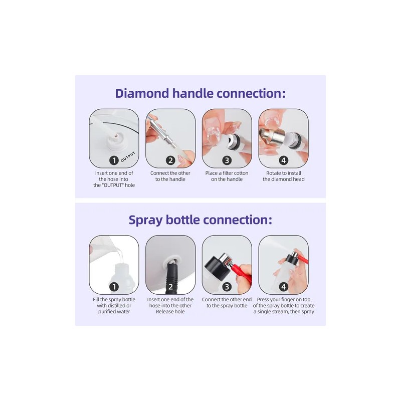 Maquina De Dermoabrasion 3 En 1 Diamond Microdermoabrasion