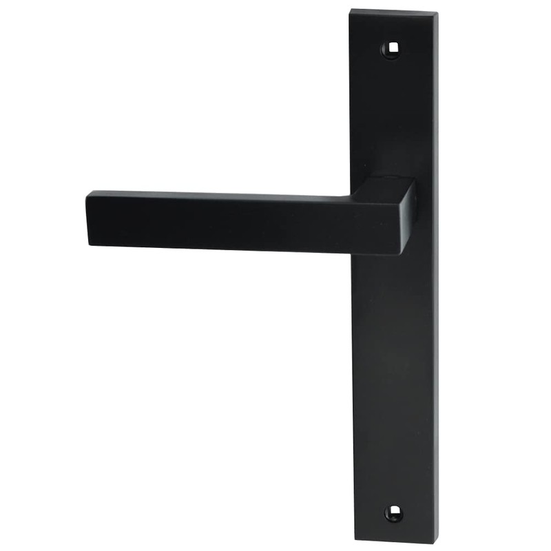 HardwareStore Door Handle Set BB PZ WC Black Matt Long