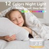 Plug in Sound Machine with Alarm Clock for Bedrooms 30