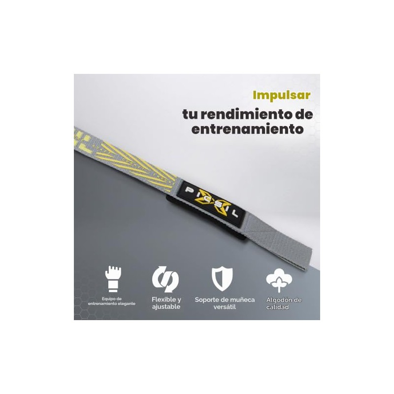 PICSIL Straps, Cintas de Levantamiento de Pesas, Soporte Acolchado