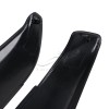 Unbranded Glossy Black ABS Radiator Side Cover Fairing Cowl Panel