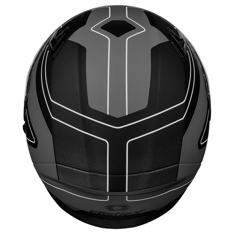 Castle X CX390 Atlas Full Face Snow Helmet (Matte Charcoal/Black